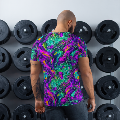 Men's Athletic T-Shirt - Vortex Dream