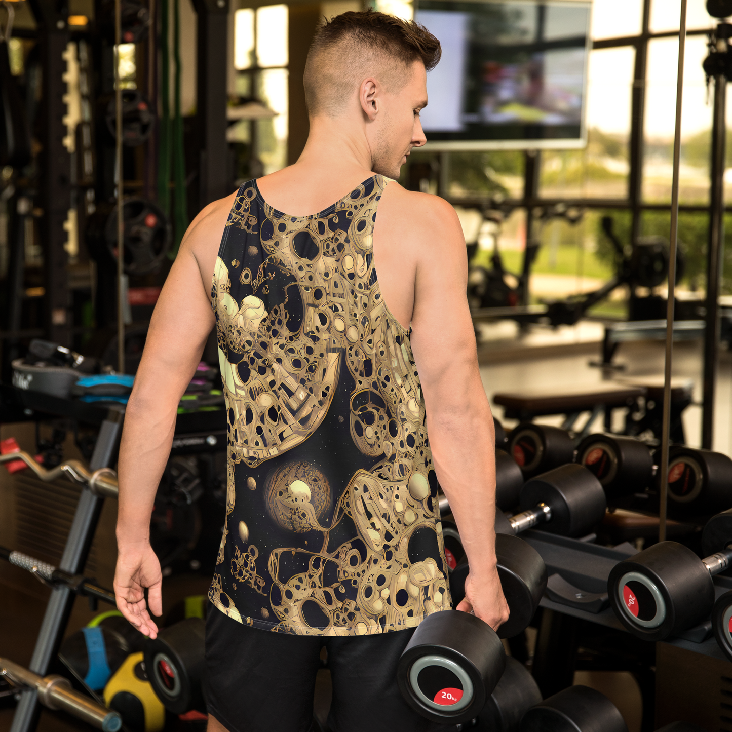 Men's Tank Top - Baroque Orbit