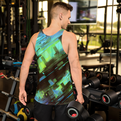 Men's Tank Top - Cyber Shard