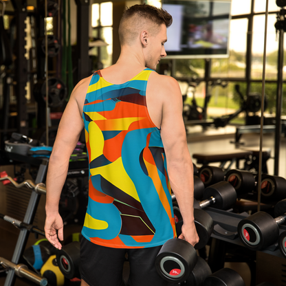 Men's Tank Top - Fragmented Rhapsody