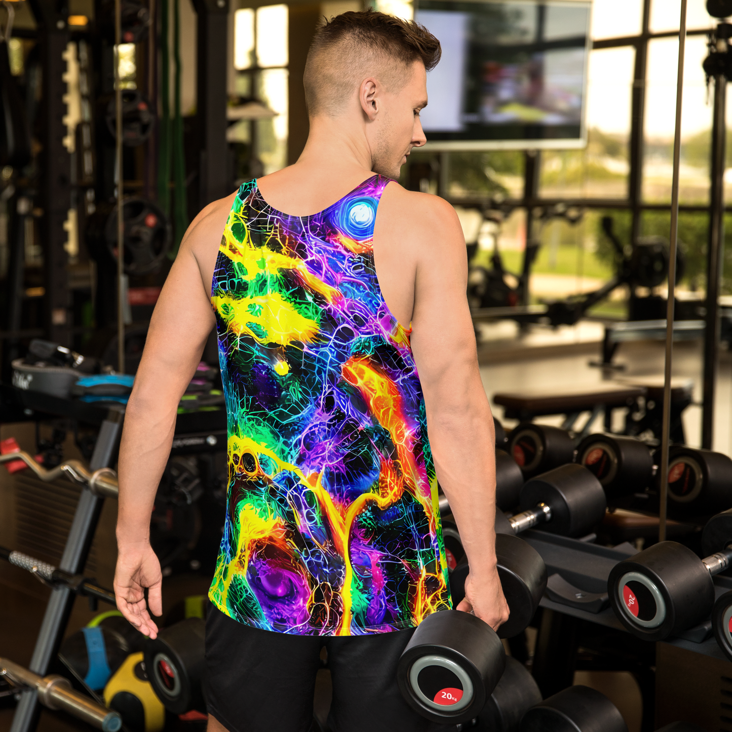 Men's Tank Top - Vivid Veil