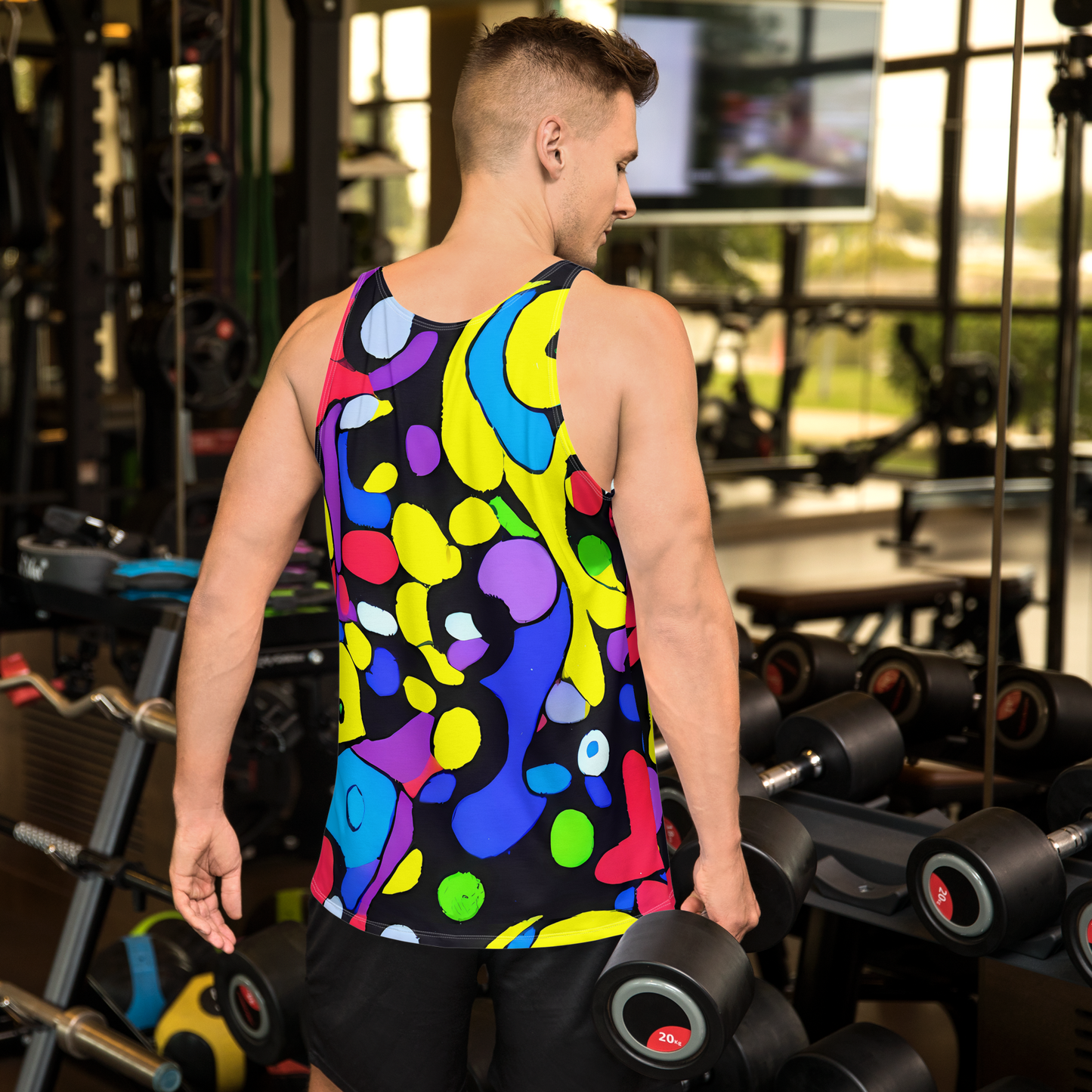 Men's Tank Top - Miró's Mosaic