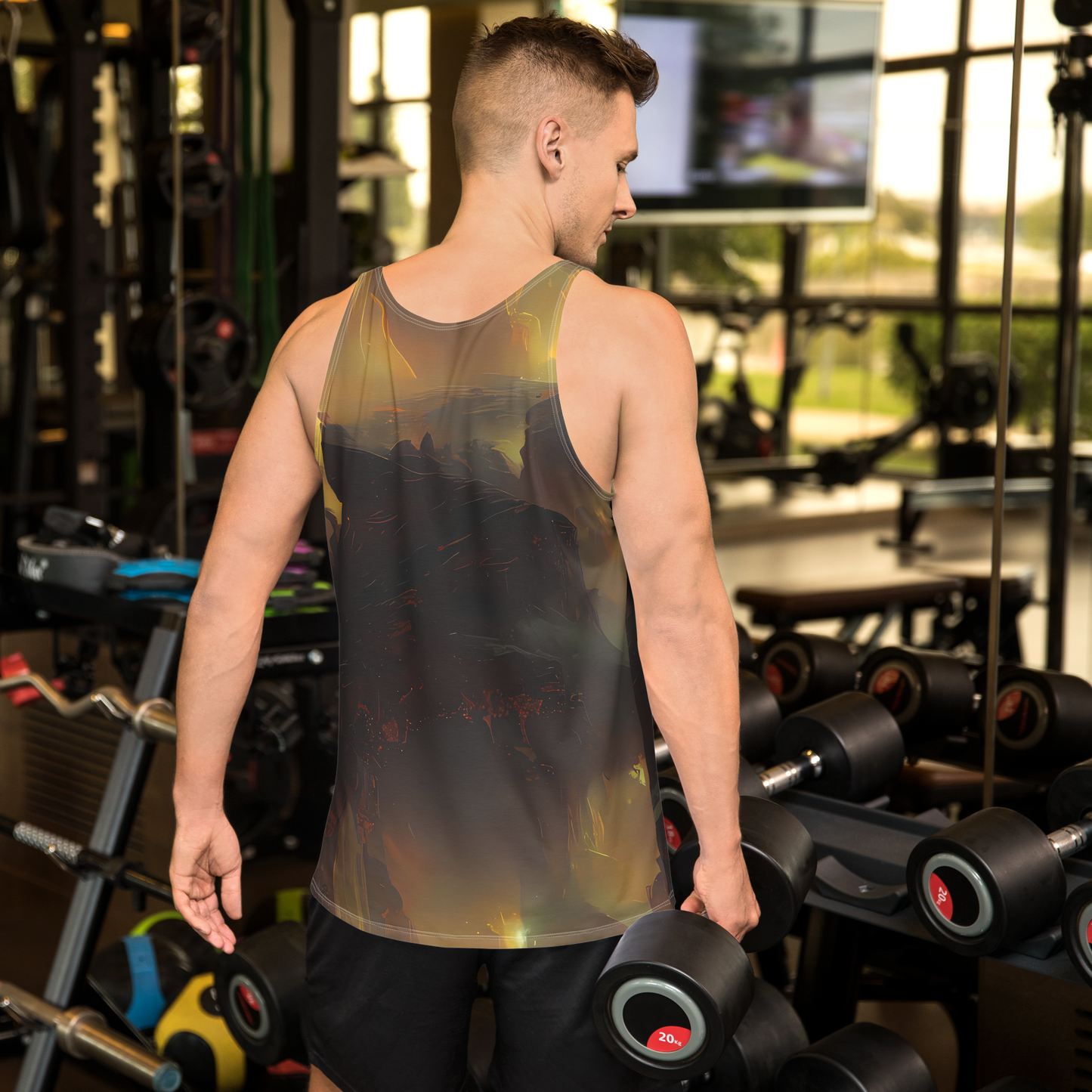 Men's Tank Top - Solar Torrent