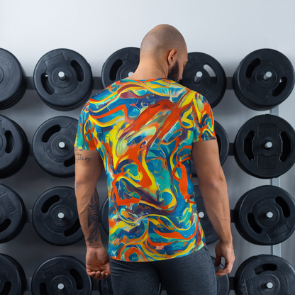 Men's Athletic T-Shirt - Chromatic Fusion