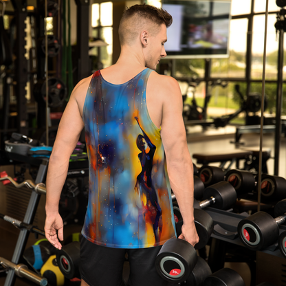 Men's Tank Top - Cobalt Vogue