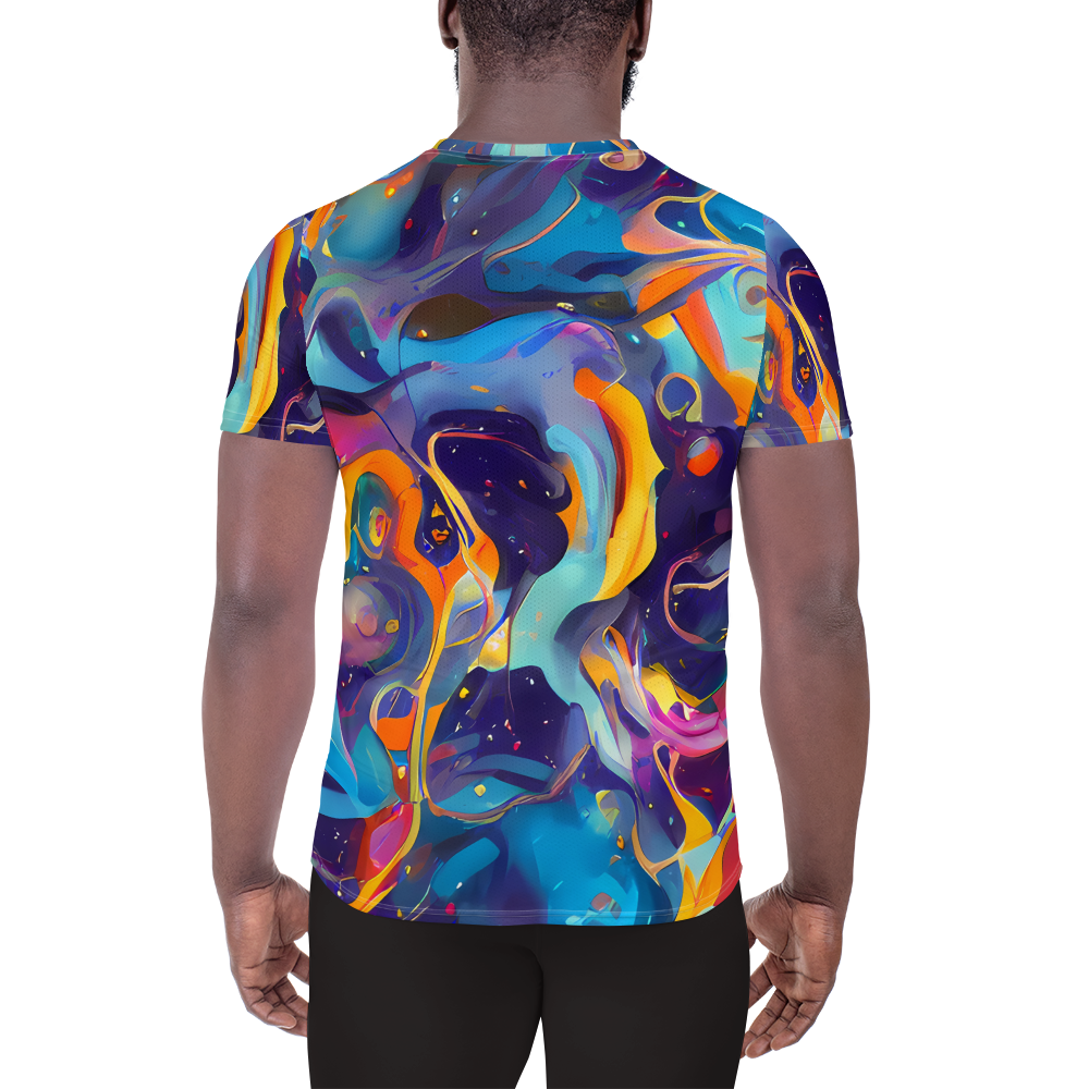 Men's Athletic T-Shirt - Whimsical Fusion