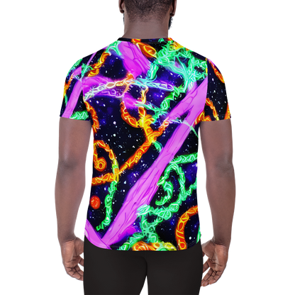 Men's Athletic T-Shirt - Enckell's Nebula