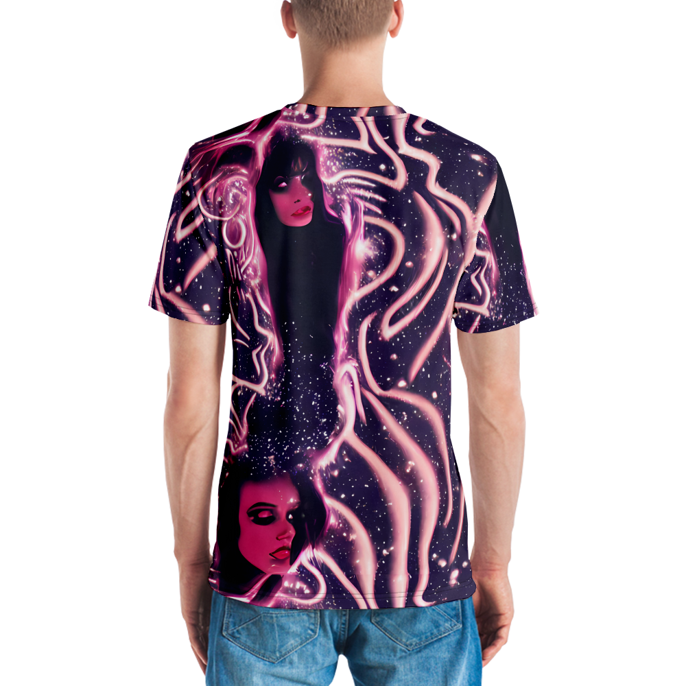 Men's Crew Neck T-Shirt - Stardust Siren