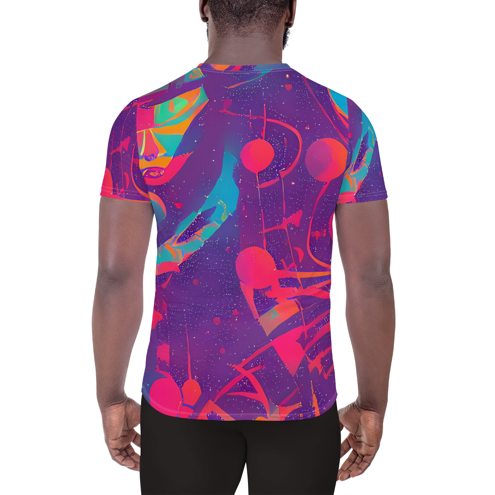 Men's Athletic T-Shirt - Spheric Rhapsody