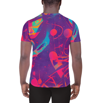 Men's Athletic T-Shirt - Spheric Rhapsody