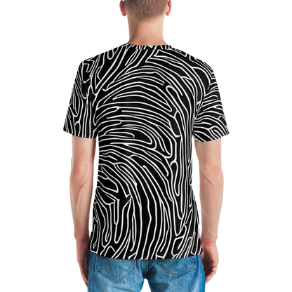 Men's Crew Neck T-Shirt - Acconci Waves