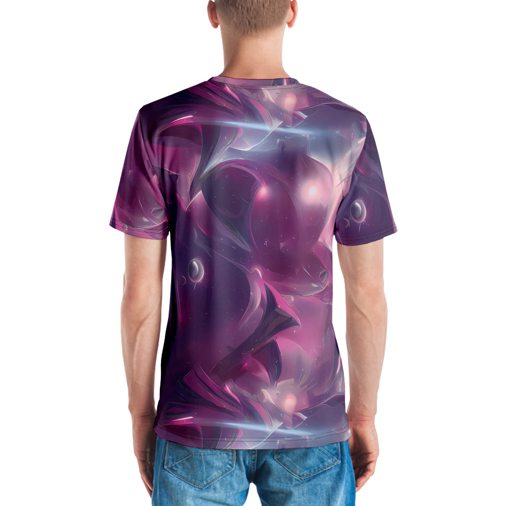 Men's Crew Neck T-Shirt - Vertex Visions