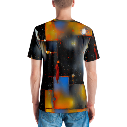 Men's Crew Neck T-Shirt - Monet's Matrix