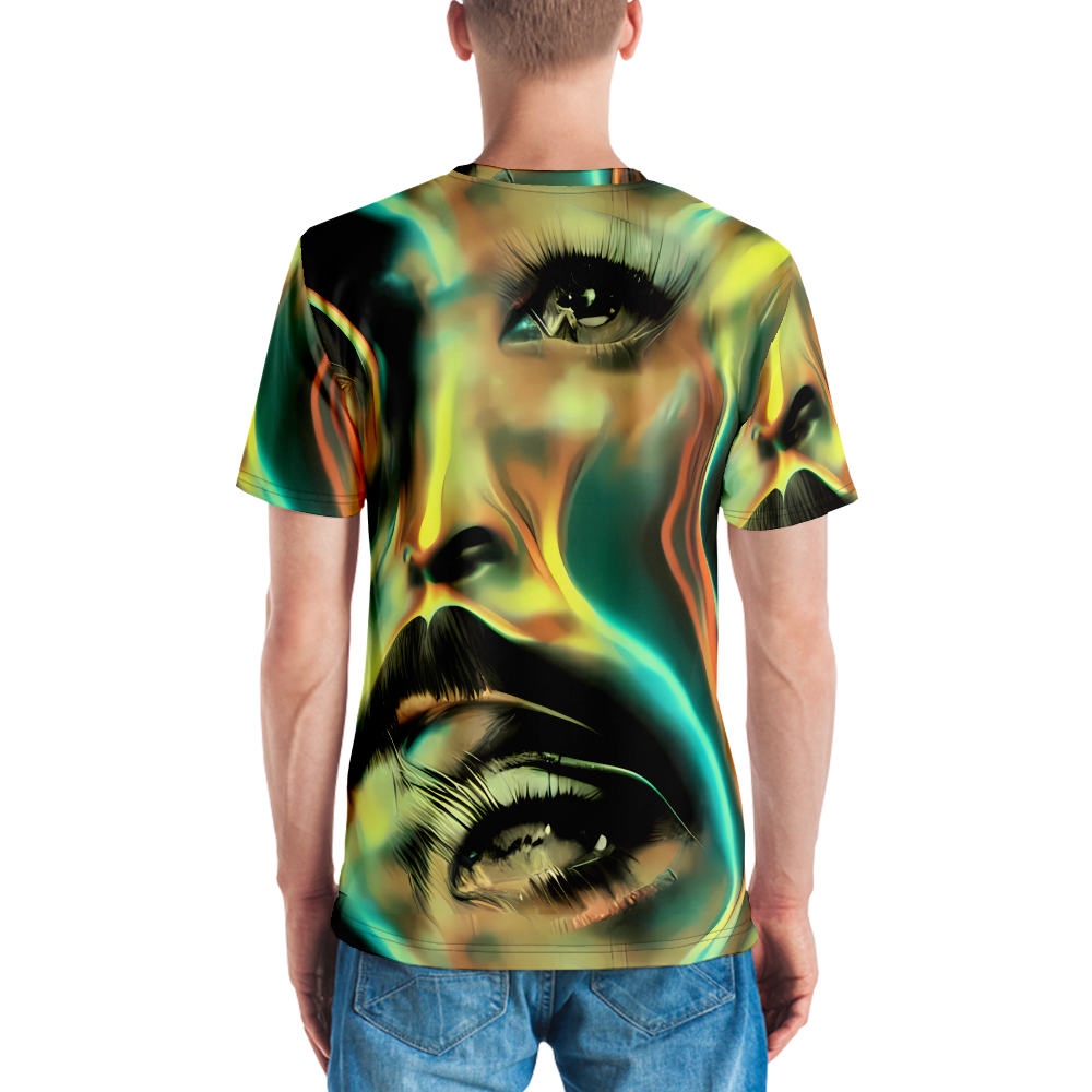 Men's Crew Neck T-Shirt - Newtonian Visage