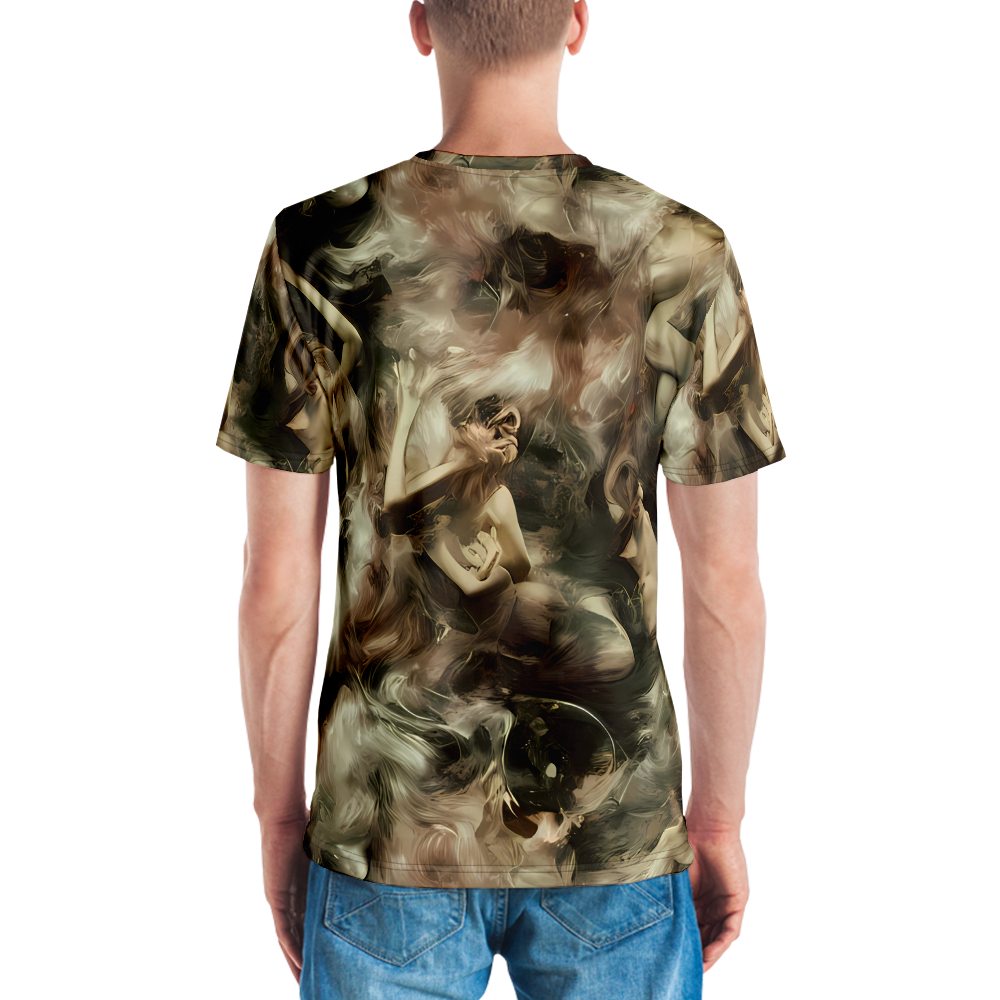 Men's Crew Neck T-Shirt - Ceramic Swirl