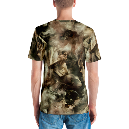 Men's Crew Neck T-Shirt - Ceramic Swirl