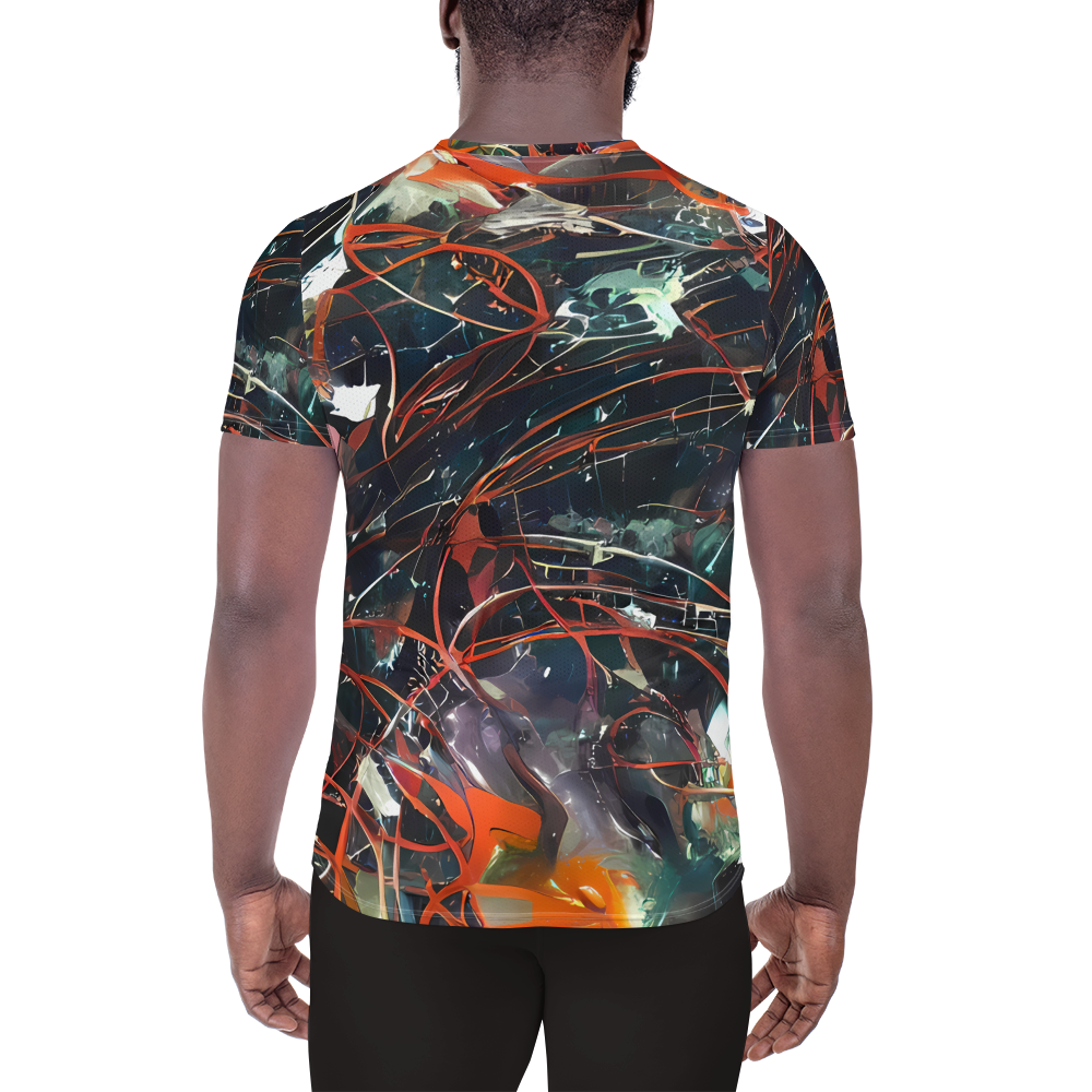 Men's Athletic T-Shirt - Chaos Canvas