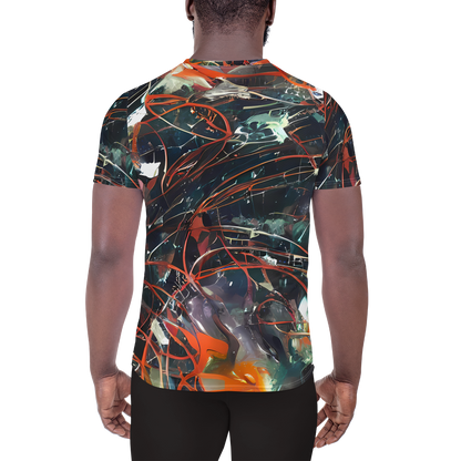 Men's Athletic T-Shirt - Chaos Canvas