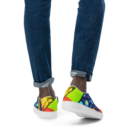 Men's Slip-On Canvas Shoes - Cosmic Siblings