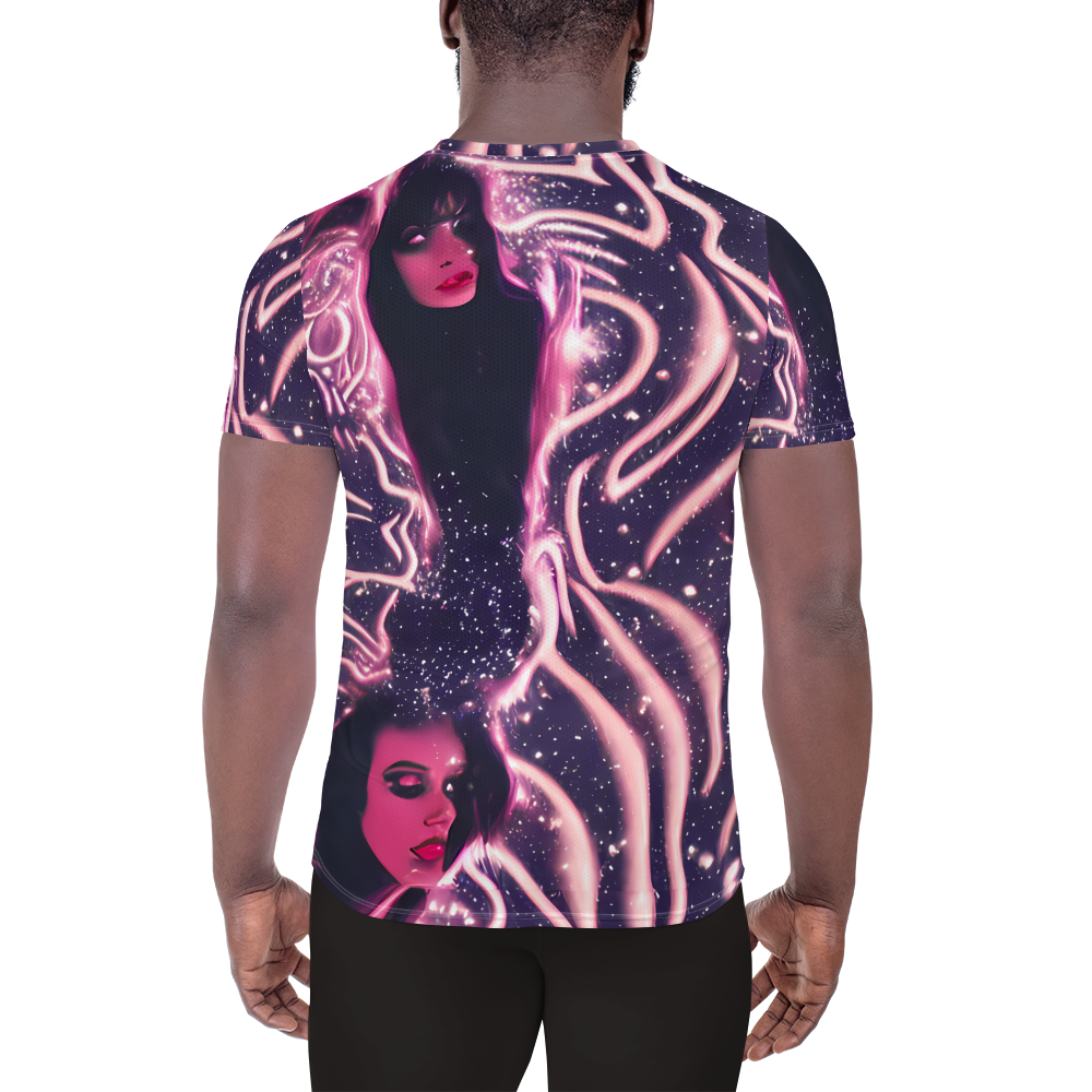 Men's Athletic T-Shirt - Stardust Siren