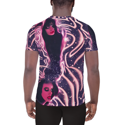 Men's Athletic T-Shirt - Stardust Siren