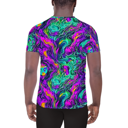 Men's Athletic T-Shirt - Vortex Dream