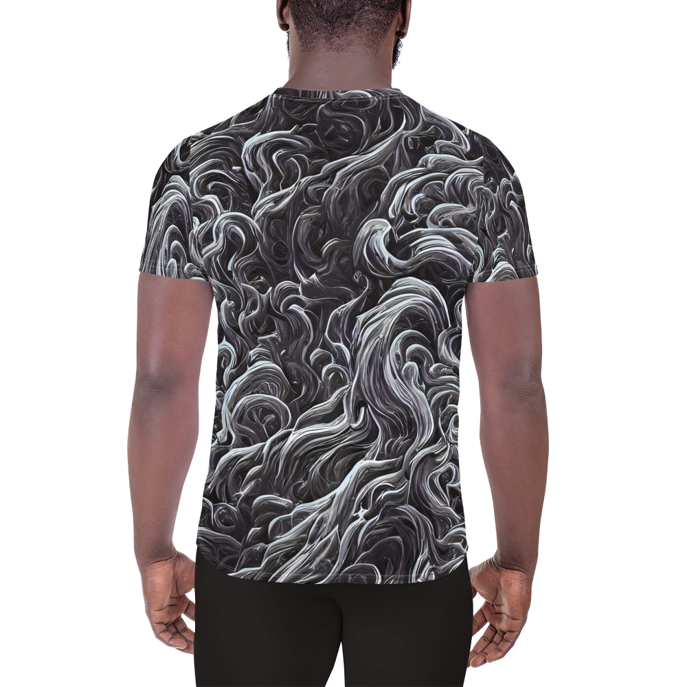 Men's Athletic T-Shirt - Savrasov Swirls