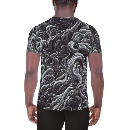 Men's Athletic T-Shirt - Savrasov Swirls