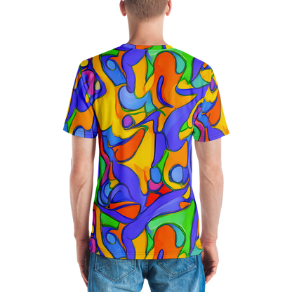 Men's Crew Neck T-Shirt - Joffe Swirl