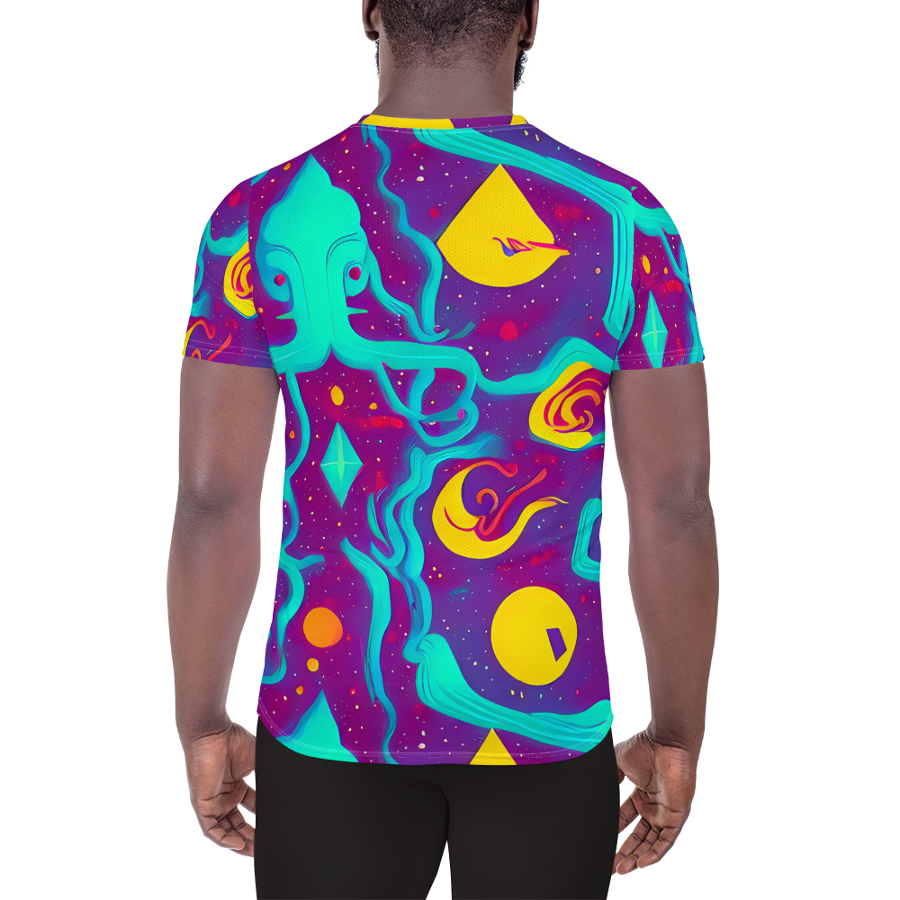 Men's Athletic T-Shirt - Cosmic Current