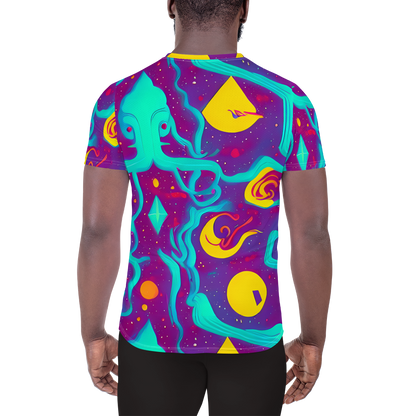 Men's Athletic T-Shirt - Cosmic Current
