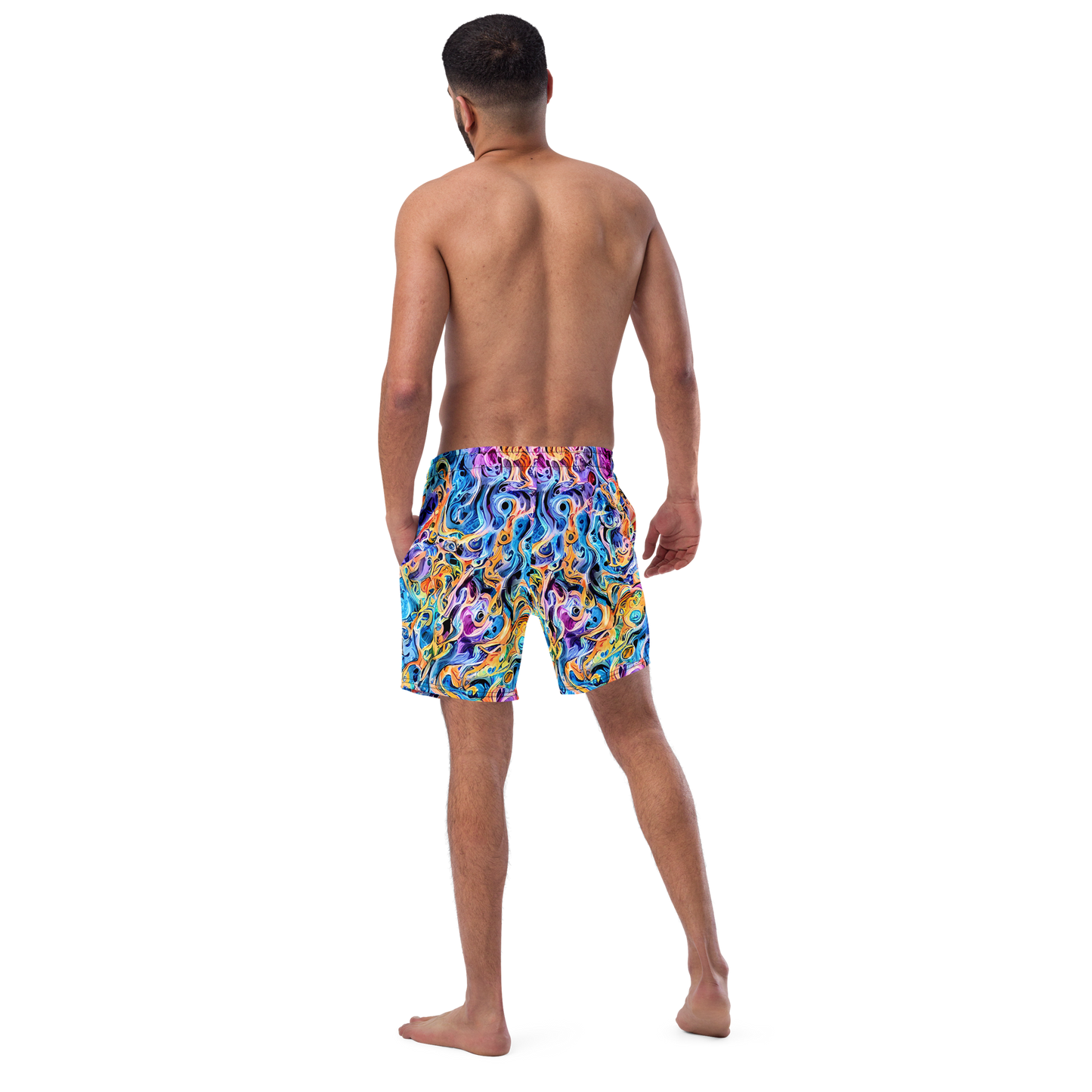 Swim Trunks - Rococo Vortex