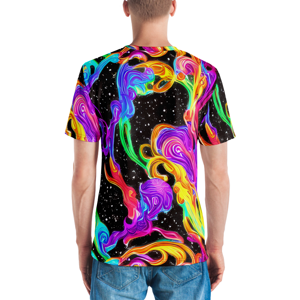 Men's Crew Neck T-Shirt - Yuan Whirls