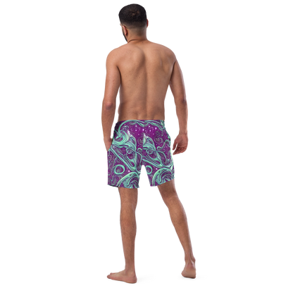 Swim Trunks - Temple Swirls