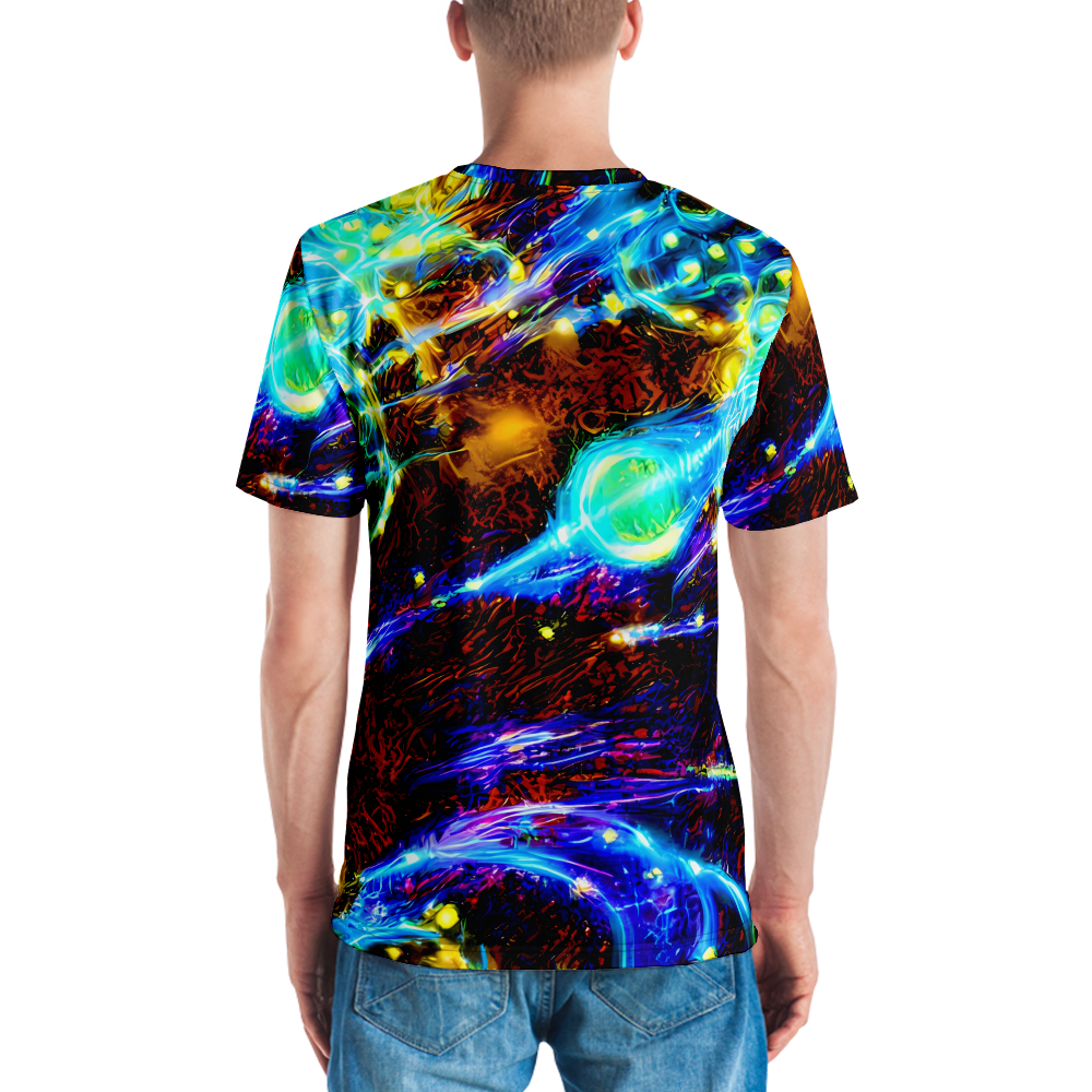 Men's Crew Neck T-Shirt - Neon Füssli