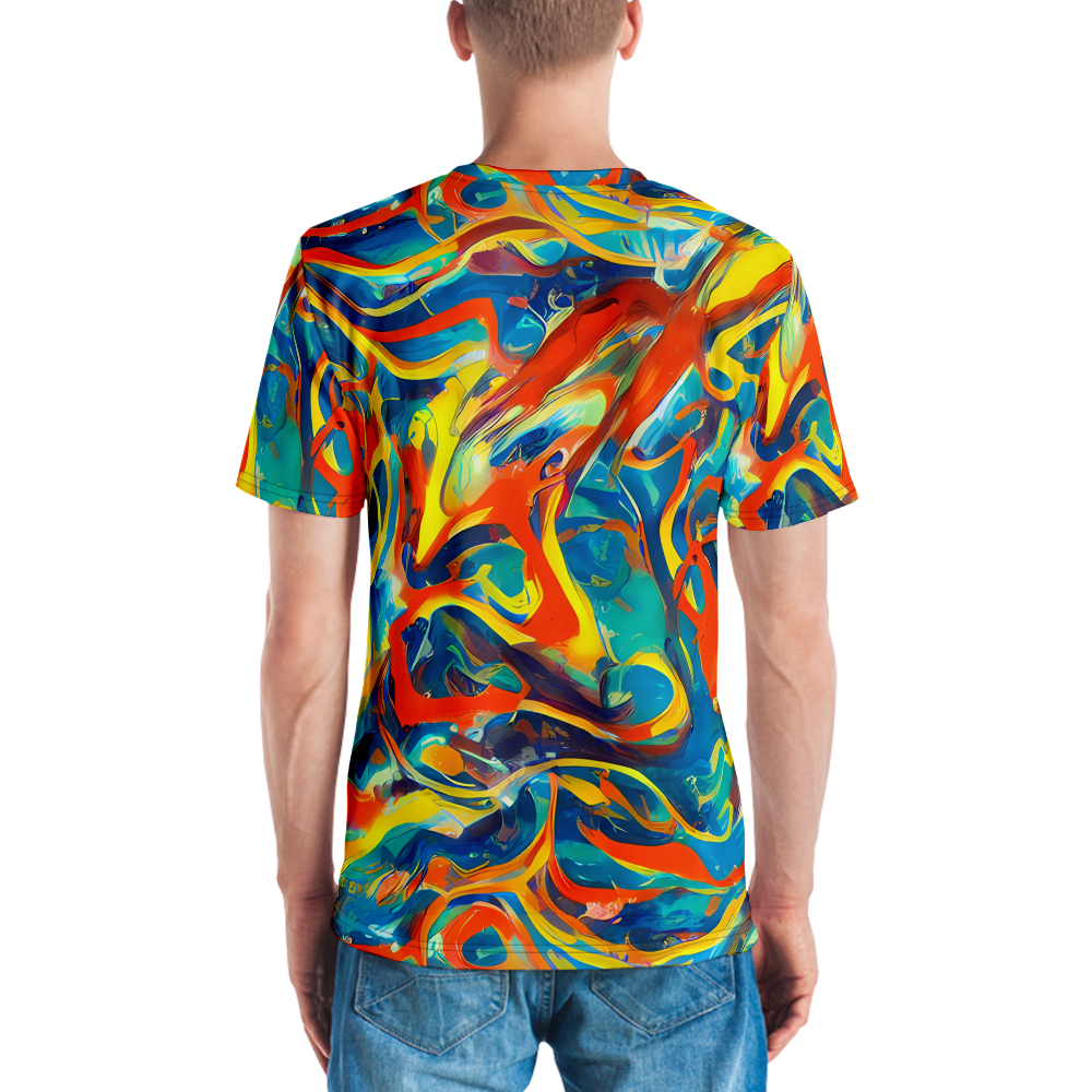 Men's Crew Neck T-Shirt - Chromatic Fusion