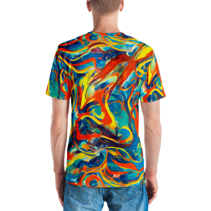 Men's Crew Neck T-Shirt - Chromatic Fusion