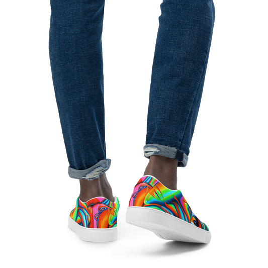 Men's Slip-On Canvas Shoes - Kaleidovisions