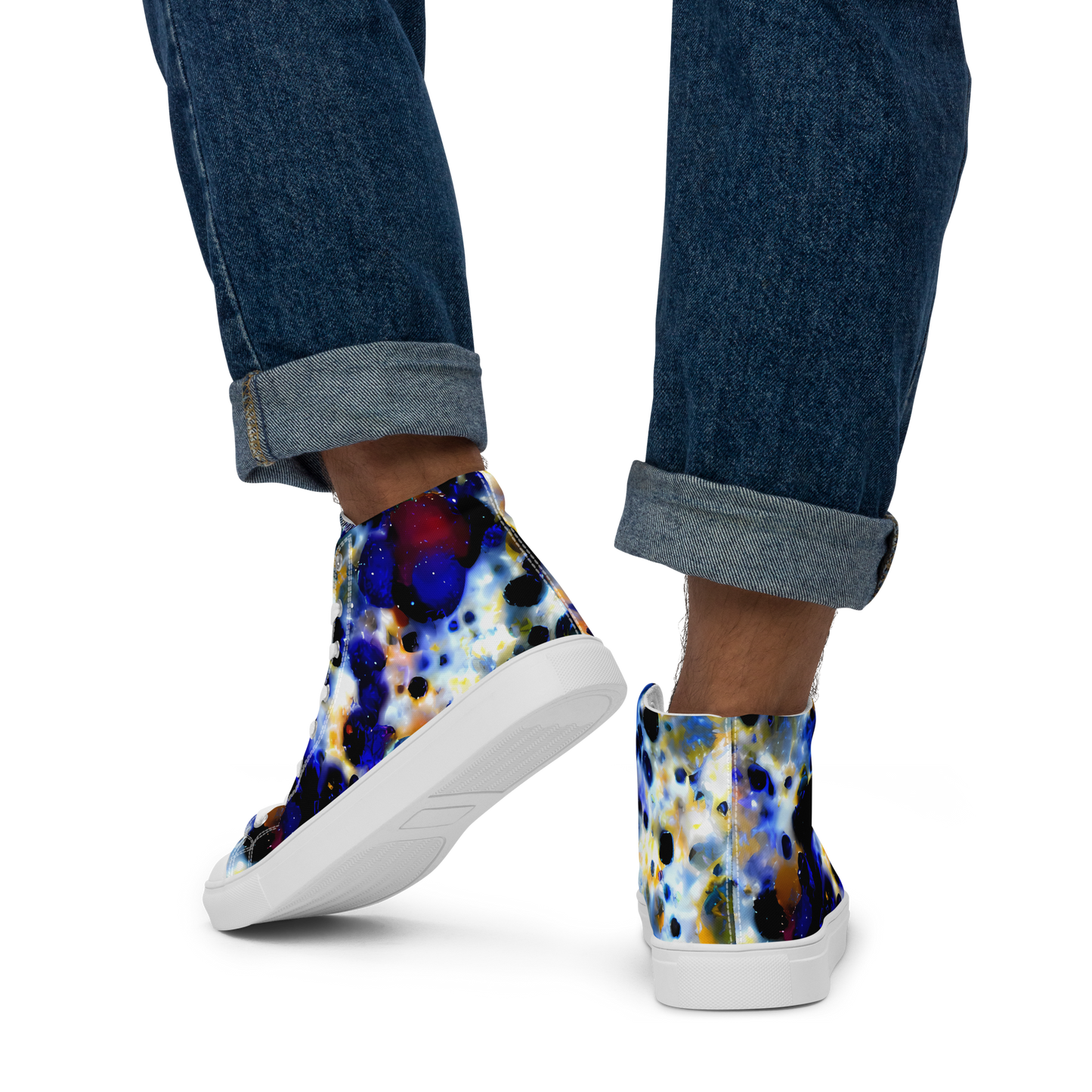 Men's High Top Canvas Shoes - Tarbell Haze