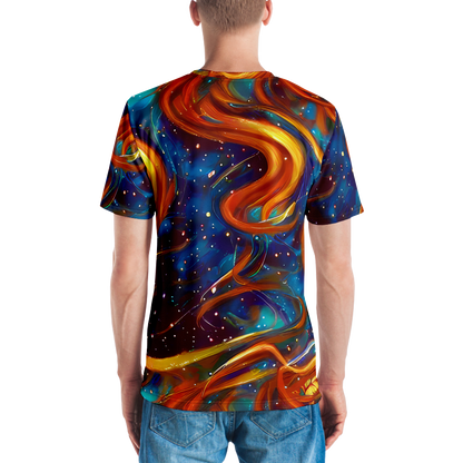 Men's Crew Neck T-Shirt - Perez Whirl