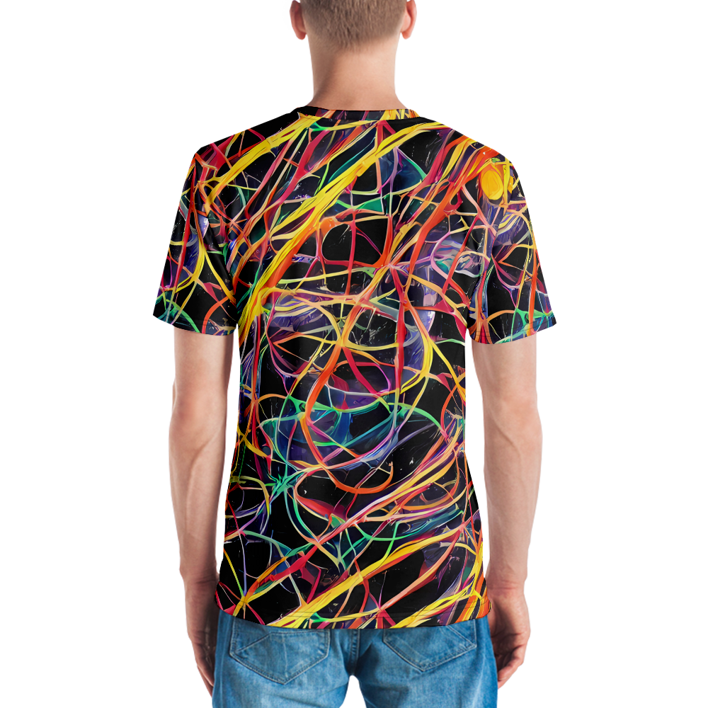 Men's Crew Neck T-Shirt - Acconci Twirl