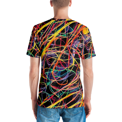 Men's Crew Neck T-Shirt - Acconci Twirl