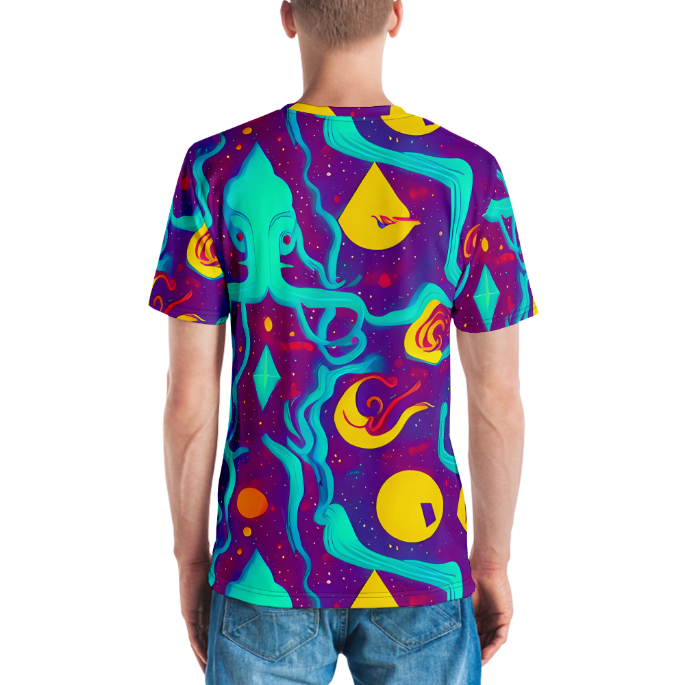 Men's Crew Neck T-Shirt - Cosmic Current