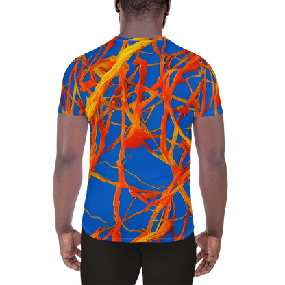 Men's Athletic T-Shirt - Vivid Plexus