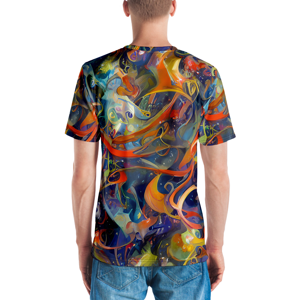 Men's Crew Neck T-Shirt - Spectral Swathe