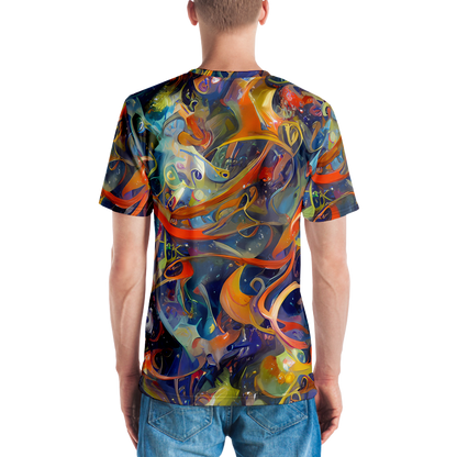 Men's Crew Neck T-Shirt - Spectral Swathe