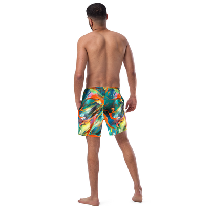 Swim Trunks - Cecily’S Swirl