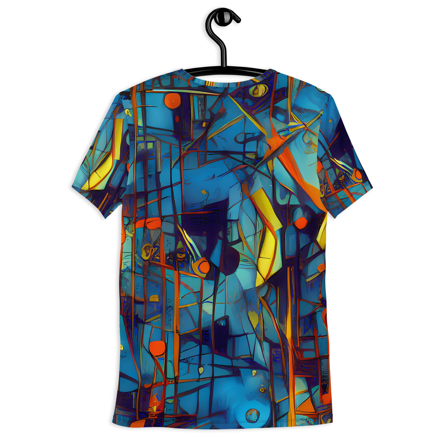 Men's Athletic T-Shirt - Abstract Eddy