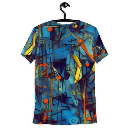 Men's Athletic T-Shirt - Abstract Eddy