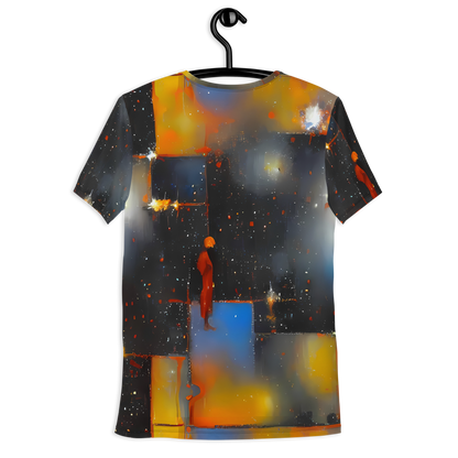 Men's Athletic T-Shirt - Monet's Matrix